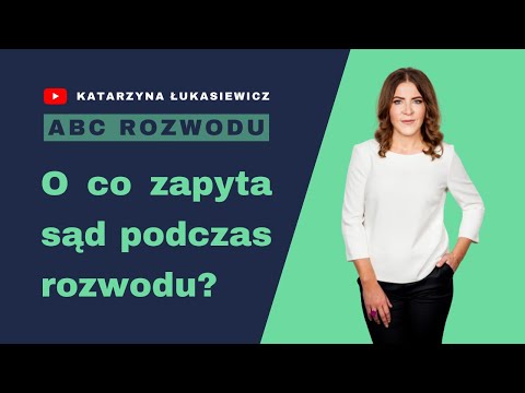 Wideo: Kto jest komornikiem w sądzie rozwodowym?