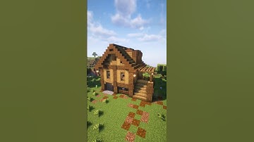 Casa de Sobrevivência/Survival House🏠 Minecraft Tutorial #shorts #minecraft #foryou #tutorial #fypシ゚