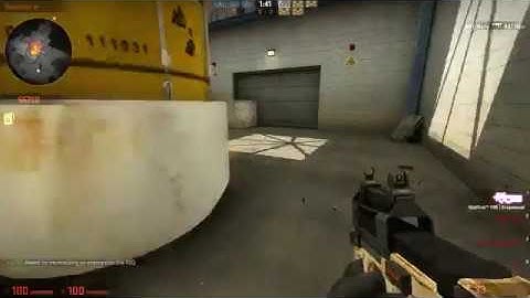 CS:GO Nuke Offline Gameplay as Terrorist Forces