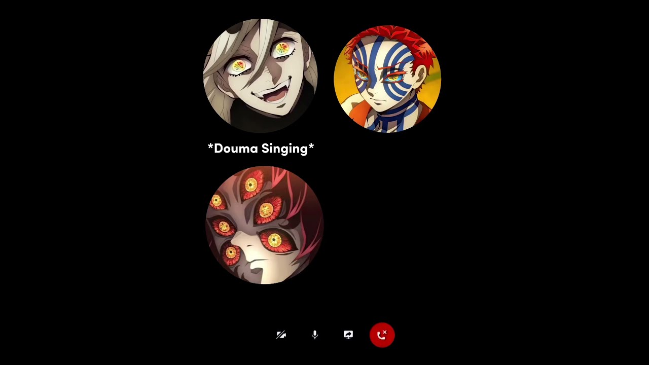 Pov Kokoshibo Douma And Akaza Are On A Call Then Yoriichi Joins Demonslayer Anime