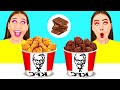 Dfi chocolat vs ralit nourriture 3 par parara challenge