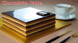 Cup measure / Mango Chocolate Mousse Cake Recipe / Mirror Glaze Cake