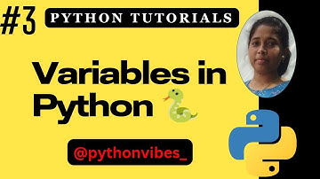 Variables in Python | Python Tutorials for Beginners | @pythonvibes_ #pythontutorial #pythoncoding