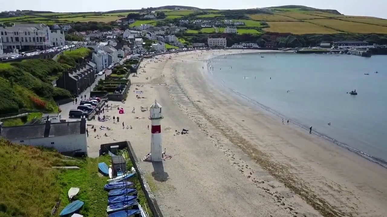 Bradda Head and port Erin Beach Isle Of Man