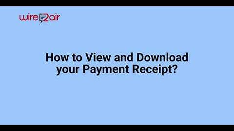 How to view and download Payment Receipt?-TXTImpact