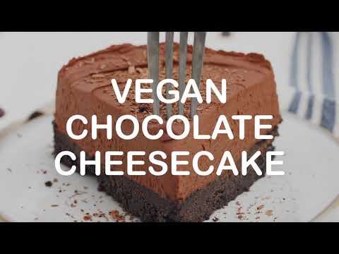 Vegan Chocolate Cheesecake