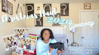 WHAT I GOT FOR CHRISTMAS 2020| Vlogmas Day 25 + CASH APP GIVEAWAY