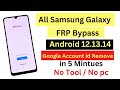 Samsung FRP Bypass New Method 2025 💥 | Samsung Google Account Remove | Samsung Frp Unlock 2025 tool