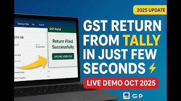 File GST Return from Tally in Just Few Seconds! 🔥 | Live Demo (October 2025 Return)