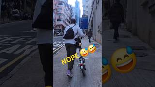 6 Speed Brompton vs 10% uphill #travel #brompton #citytour #city