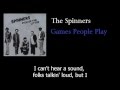 The spinners  games people play  original  w lyrics