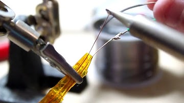 whiteant assembling the Power Resistor Hot End and Extruder