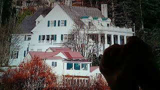 Horacio the handsnake visiting the Alaska Governor's Mansion in Juneau