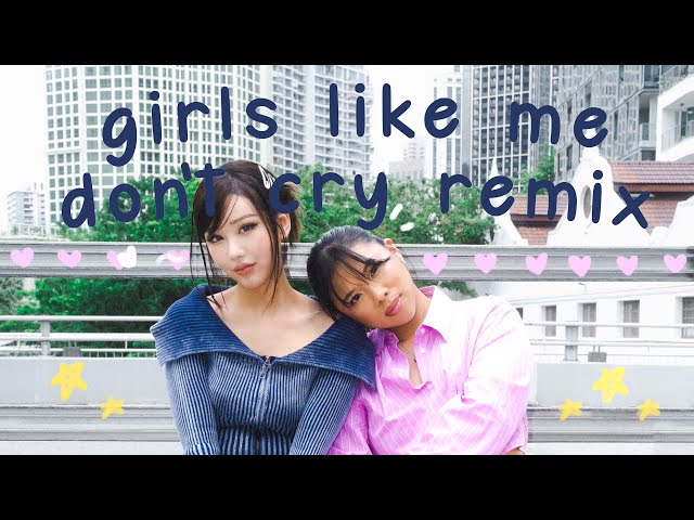 thuy x min - girls like me don't cry remix (lyric video) class=