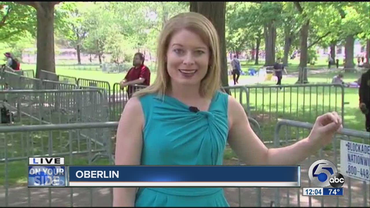 Michelle Obama delivers commencement address at Oberlin College