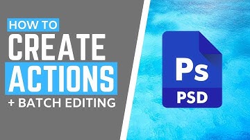 How To Create Photoshop Actions 2019 (BONUS How to BATCH Edit) - SPEED UP YOUR WORKFLOW!
