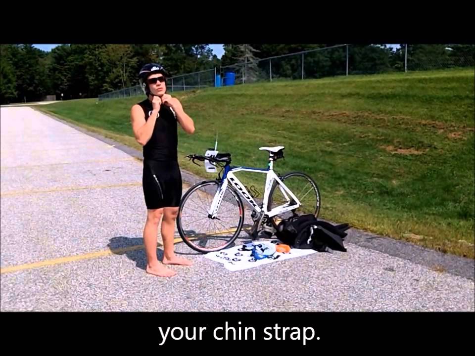 triathlon transition bike to run