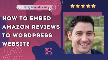 How to embed Amazon Reviews to WordPress Website