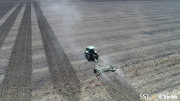 Trimble FmX & Autopilot Steering System on John Deere 9460RT