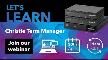 Christie Terra, SDVoE - Part 3: Discover the Terra Manager software