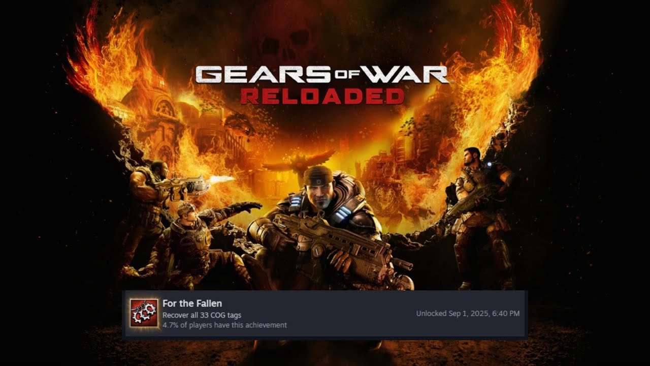 Gears of War Reloaded: For the Fallen Achievement