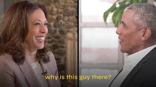 NEW VIDEO: Barack Obama speaks with Kamala Harris about Joe Biden and life on the campaign trail