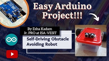 Self-Driving Obstacle Avoiding Robot | ISA-VESIT