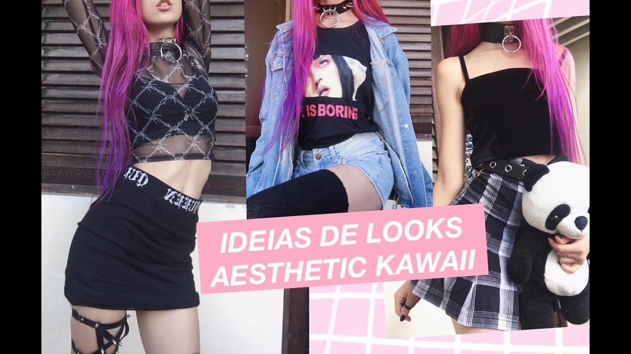 Ideias para looks tumblr aesthetic lojas NACIONAIS/ RECEBIDOS