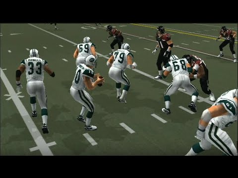 NFL GameDay 2004 [PS2] Falcons vs Jets 1st Half Max Quality