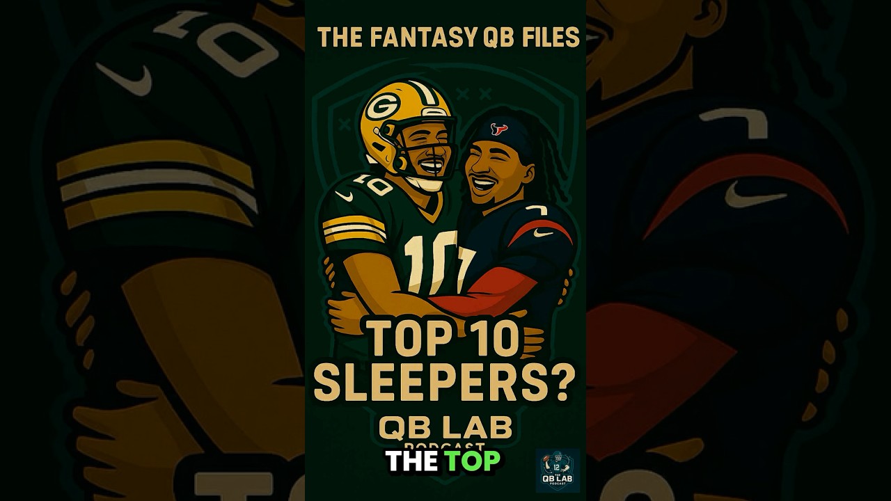 Jordan Love and CJ Stroud are both top 10 fantasy QBs! 
