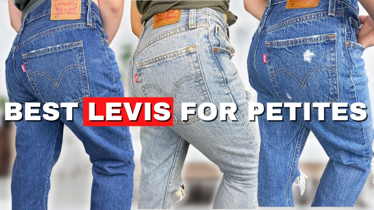 LEVIS JEANS FOR PETITES 2021 | SKINNY, CROPPED AND TAPERED - YouTube