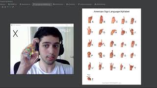 Live Python ASL Alphabet Translator Demo