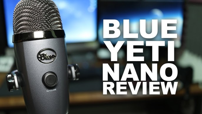 Blue Yeti Nano Professional condenser digital USB microphone for podcasting  game streaming Skype call  music recording