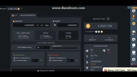 Bitsler trick 2017 win 99% Bitcoin Tricks 6