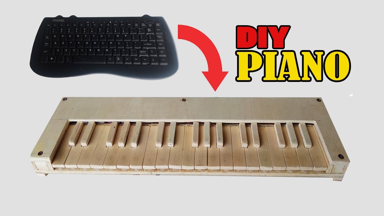 Membuat Piano Dari Keyboard Yang Rusak