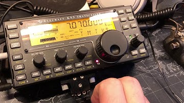 ‪Elecraft KX3 running PSK31 stand-alone ‬