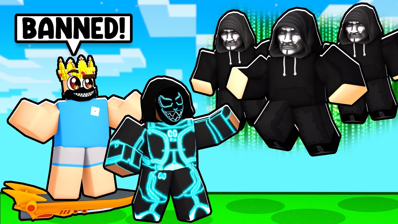 I Trolled A *HACKER* With The Most *ANNOYING KIT* In Roblox BedWars! -  BiliBili