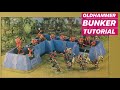 How to make an oldhammer bunker from 1995 white dwarf  templates included warhammer 40k scenery