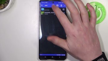 How to Pack Files Into RAR & Zip Archives on SAMSUNG Galaxy A73