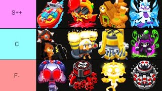 BTD6 - All 5th Tier Towers Ranked!