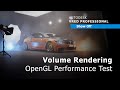 Autodesk vred  volume rendering opengl performance test