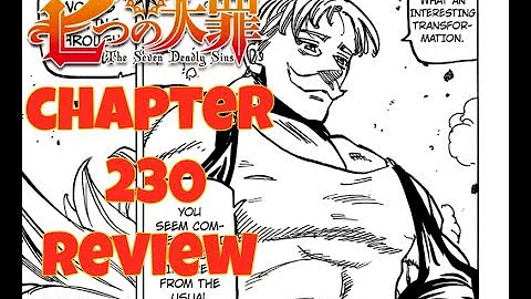 Nanatsu No Taizai Manga Chapter 230 Review (七つの大罪) Unexpected Results