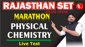 PHYSICAL CHEMISTRY MARATHAN || RAJASTHAN SET CHEMISTRY|| || DOWNLOAD GACS JAIPUR APP ||GACS JAIPUR