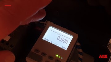 ABB UMC100.3 Overload Relay Pika asetus Suomeksi