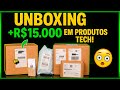 UNBOXING PESADO: Mais de R$15 MIL em Produtos!