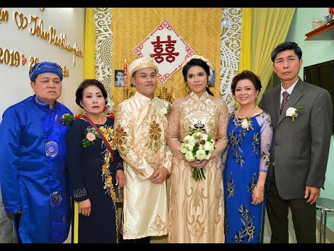 Video Đám hỏi John Uyen và lễ Gia tiên theo nghi thức Công... - youtube