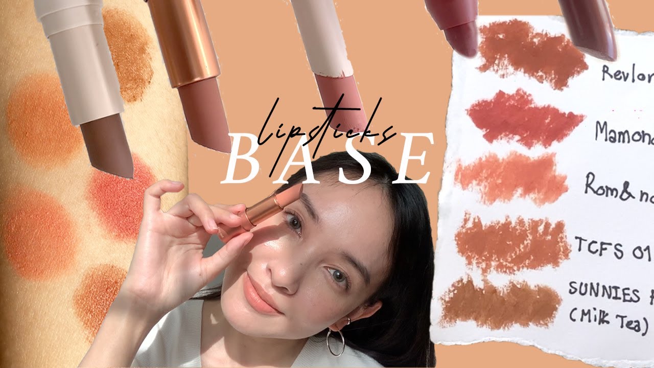 Favorite base nude MLBB lipstick ลิปสติกที่ชอบ ลิปสีนู้ด ถูกและดี ราคาหลักร้อย mayRai