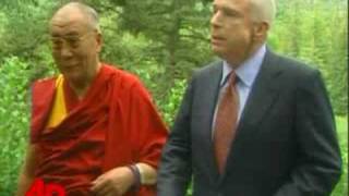 McCain Meets With the Dalai Lama