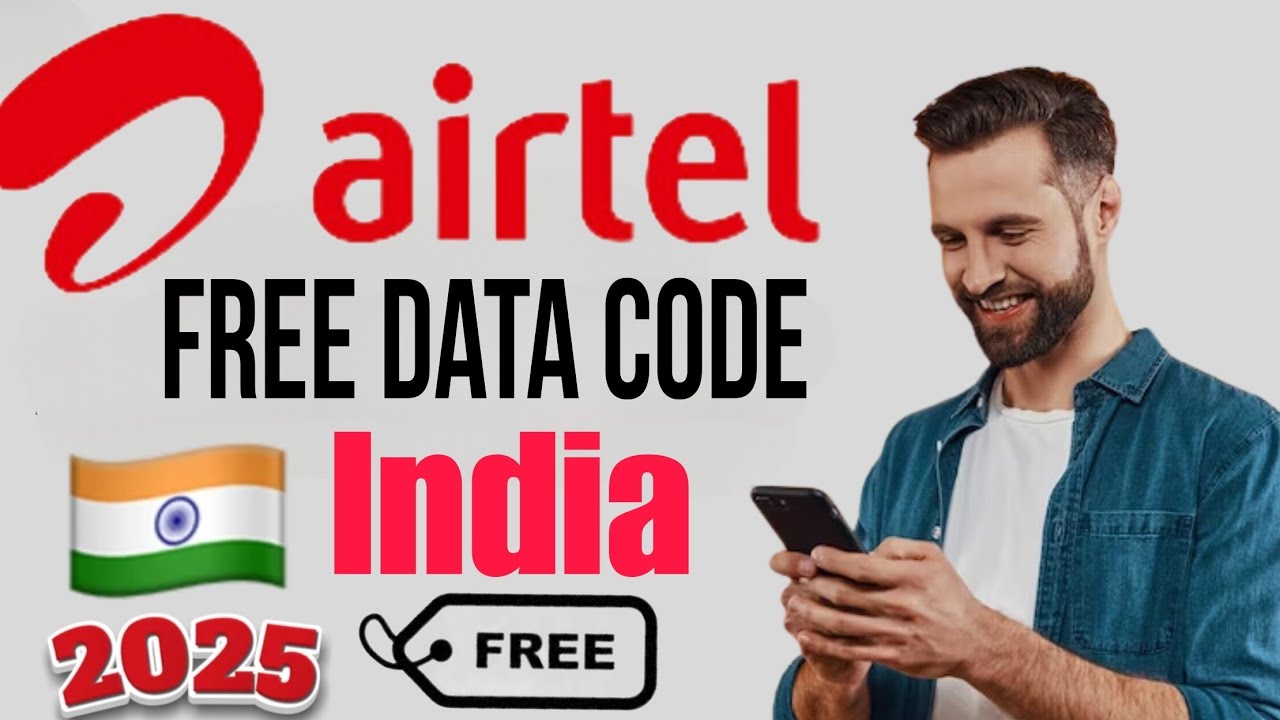 🇮🇳 Airtel 1GB Data Loan Code in India – Easy Guide to Get Emergency Data!😱airtel free data ✅