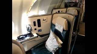 SriLankan Airlines Business Class Review - Airbus a330-300